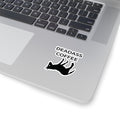 Deadass Sticker on laptop